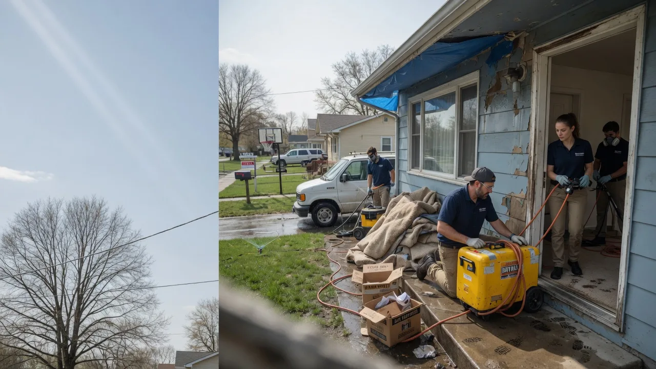 Basement Flood Cleanup in Newcomerstown, OH near me